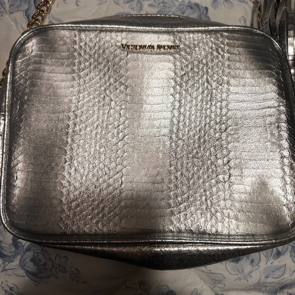Victoria Secret Hand bag with long chain large compartment